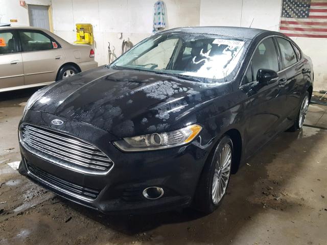 3FA6P0K92GR235811 - 2016 FORD FUSION TIT BLACK photo 2