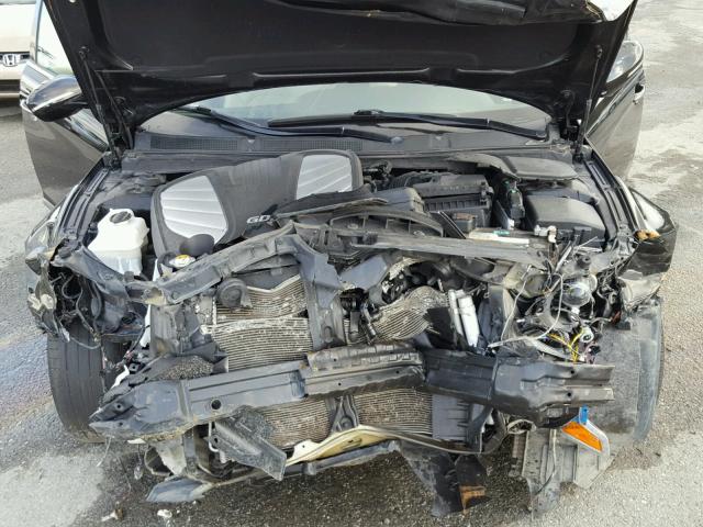 KNALN4D76E5136962 - 2014 KIA CADENZA PR BLACK photo 7