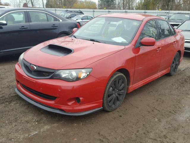 JF1GE76679G506486 - 2009 SUBARU IMPREZA WR RED photo 2