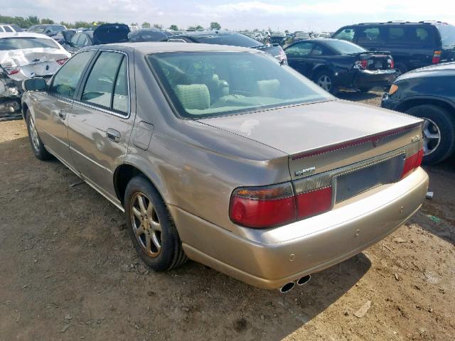 1G6KS54Y04U116557 - 2004 CADILLAC SEVILLE SL GOLD photo 3