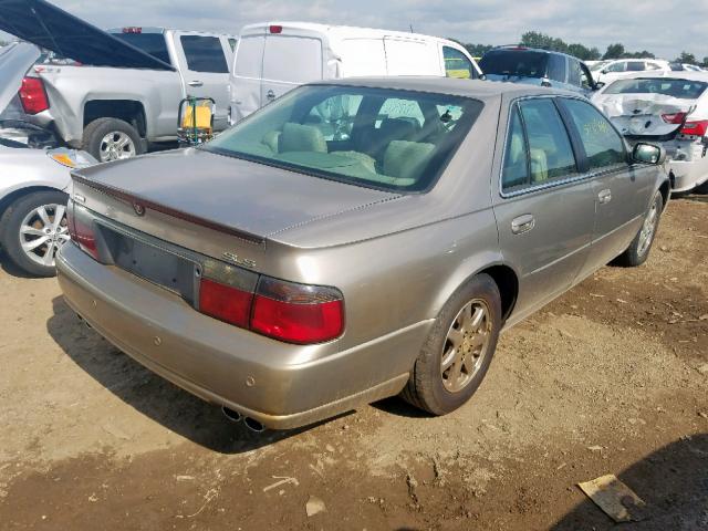 1G6KS54Y04U116557 - 2004 CADILLAC SEVILLE SL GOLD photo 4