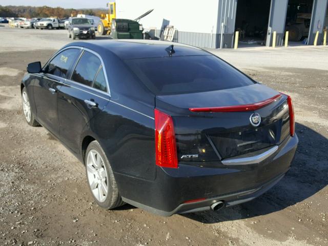 1G6AA5RA8E0105308 - 2014 CADILLAC ATS BLACK photo 3