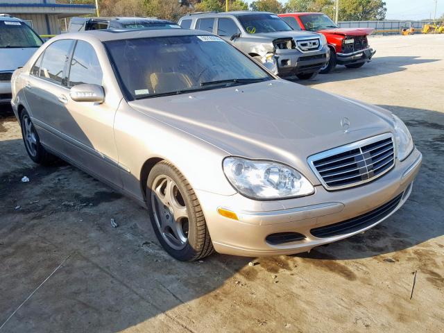 WDBNG84J74A408545 - 2004 MERCEDES-BENZ S 500 4MAT GOLD photo 1