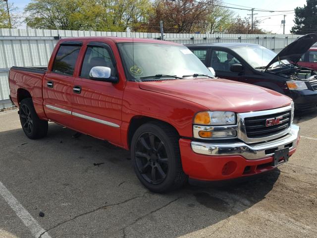 2GTEC13V461236237 - 2006 GMC NEW SIERRA RED photo 1