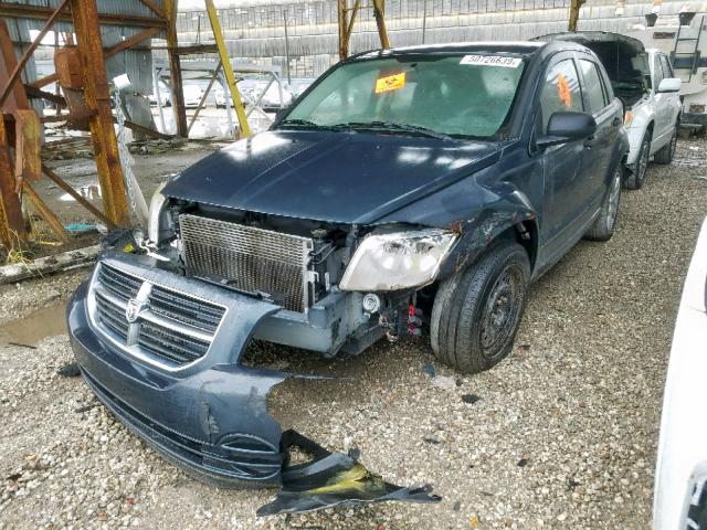 1B3HB48B97D411217 - 2007 DODGE CALIBER SX BLUE photo 2