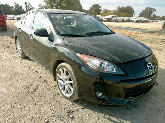 JM1BL1W55C1691761 - 2012 MAZDA 3 S BLACK photo 1