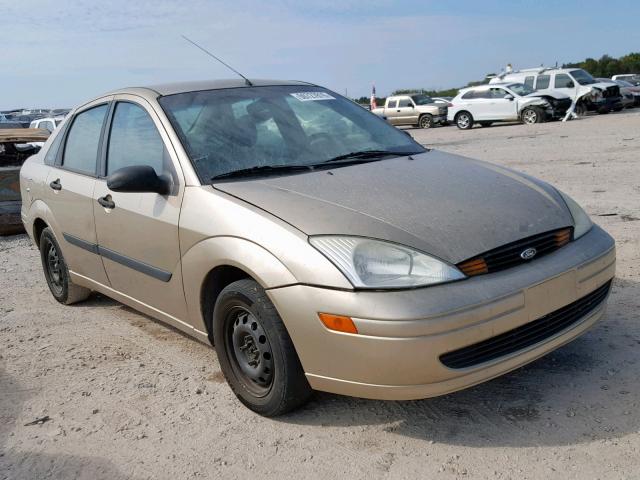 1FAFP33P82W199451 - 2002 FORD FOCUS LX GOLD photo 1