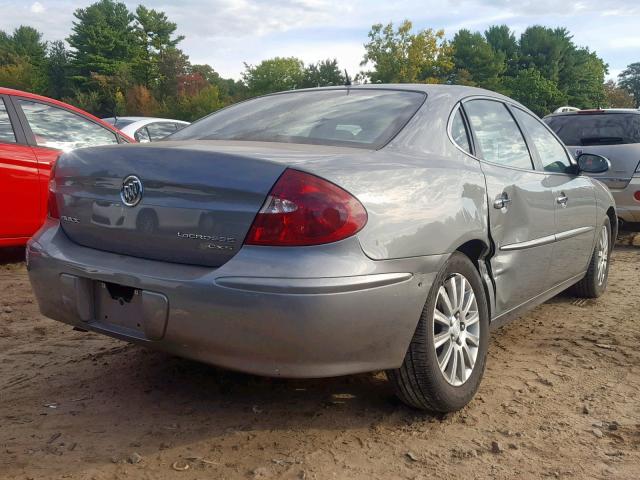 2G4WE587371171362 - 2007 BUICK LACROSSE C GRAY photo 4