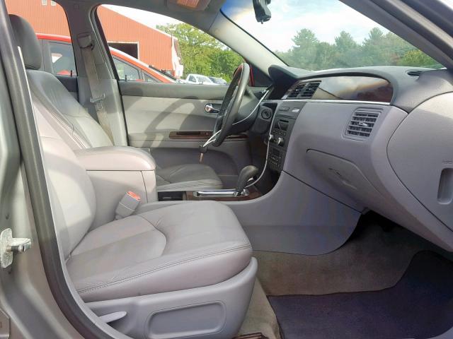 2G4WE587371171362 - 2007 BUICK LACROSSE C GRAY photo 5