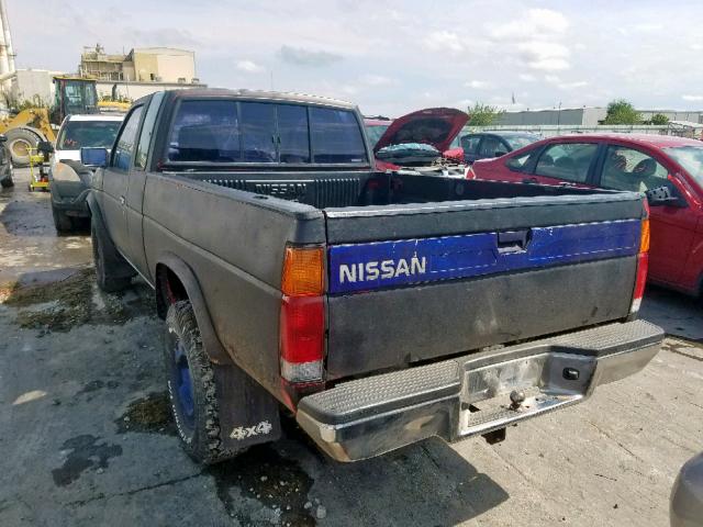 1N6HD16Y3PC390253 - 1993 NISSAN TRUCK KING BLUE photo 3