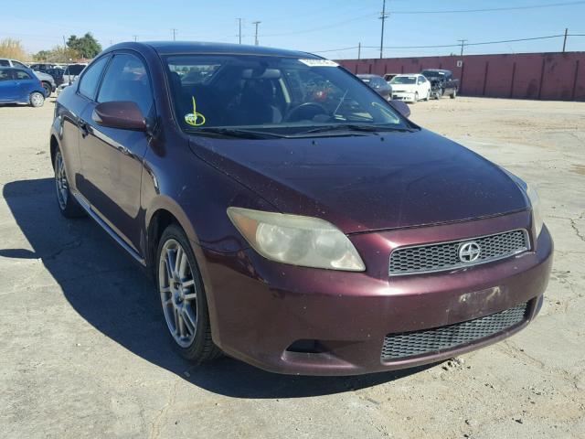 JTKDE167170155981 - 2007 TOYOTA SCION TC Bənövşəyi foto 1