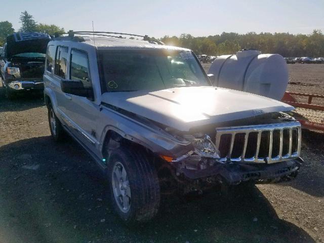 1J4RG4GK1AC132146 - 2010 JEEP COMMANDER ვერცხლისფერი ფოტო 1