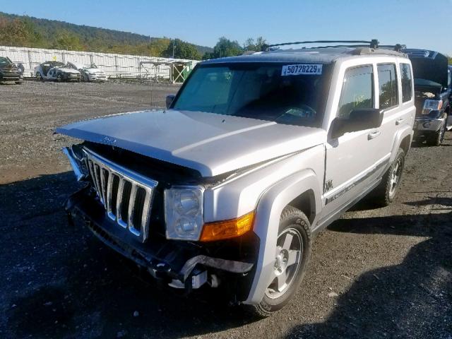 1J4RG4GK1AC132146 - 2010 JEEP COMMANDER ვერცხლისფერი ფოტო 2