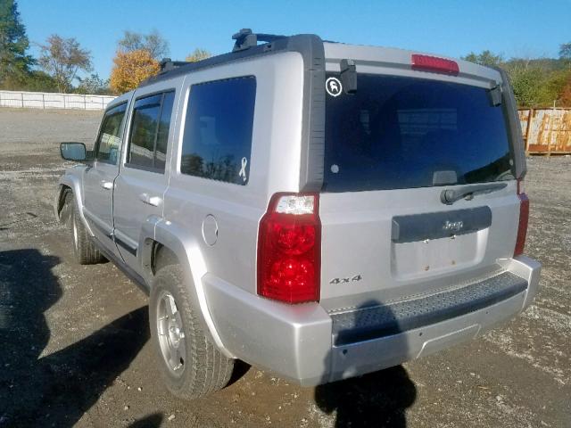 1J4RG4GK1AC132146 - 2010 JEEP COMMANDER ვერცხლისფერი ფოტო 3