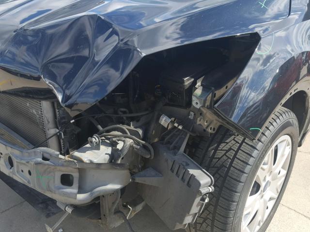 1FMCU0F79DUB53928 - 2013 FORD ESCAPE S BLUE photo 9