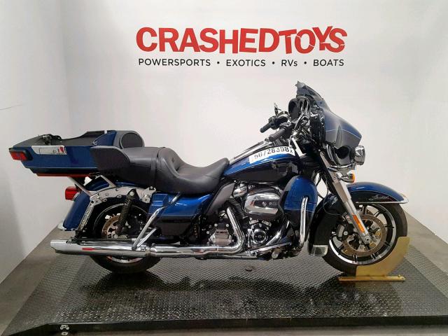 1HD1KWD32JB640057 - 2018 HARLEY-DAVIDSON FLHTK 115T BLUE photo 1