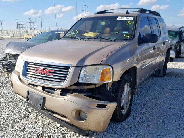 1GKET16S866104497 - 2006 GMC ENVOY XL GOLD photo 2