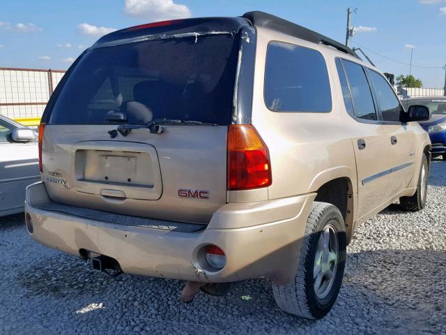 1GKET16S866104497 - 2006 GMC ENVOY XL GOLD photo 4