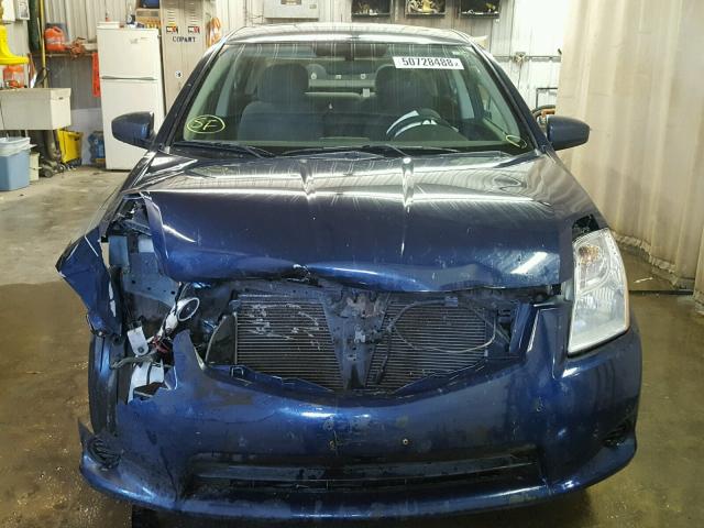 3N1AB6AP8CL700503 - 2012 NISSAN SENTRA 2.0 BLUE photo 9