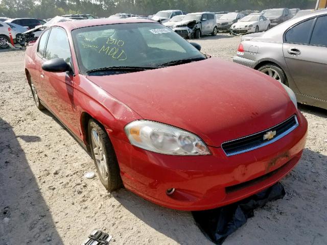 2G1WK151569310714 - 2006 CHEVROLET MONTE CARL წითელი ფოტო 1