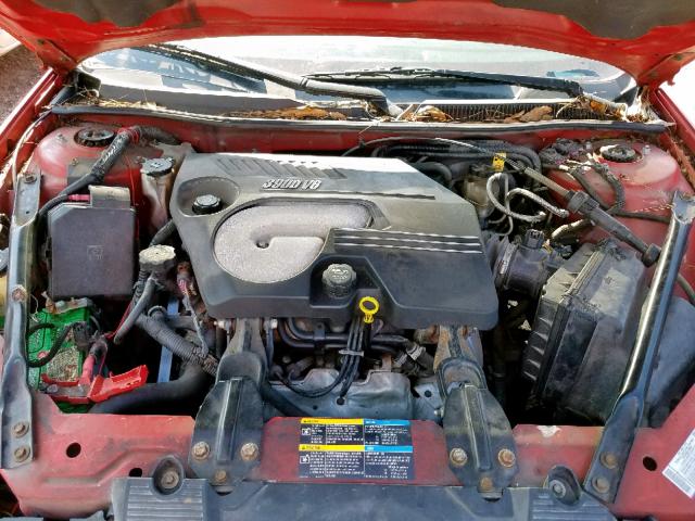 2G1WK151569310714 - 2006 CHEVROLET MONTE CARL წითელი ფოტო 7