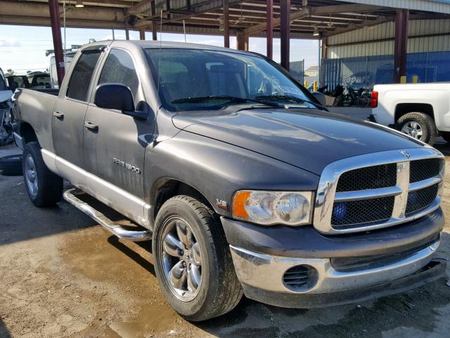 1D7HA18NX3S240385 - 2003 DODGE RAM 1500 S GRAY photo 1