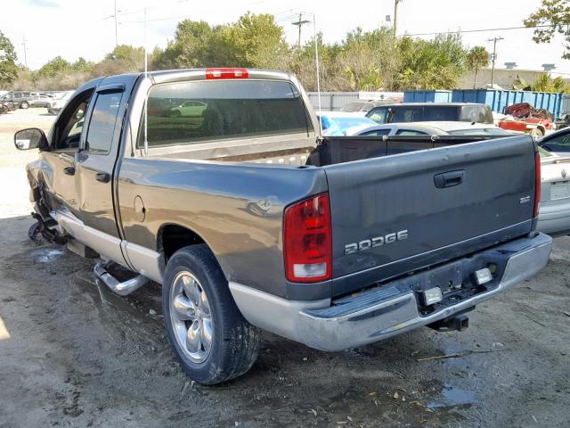 1D7HA18NX3S240385 - 2003 DODGE RAM 1500 S GRAY photo 3