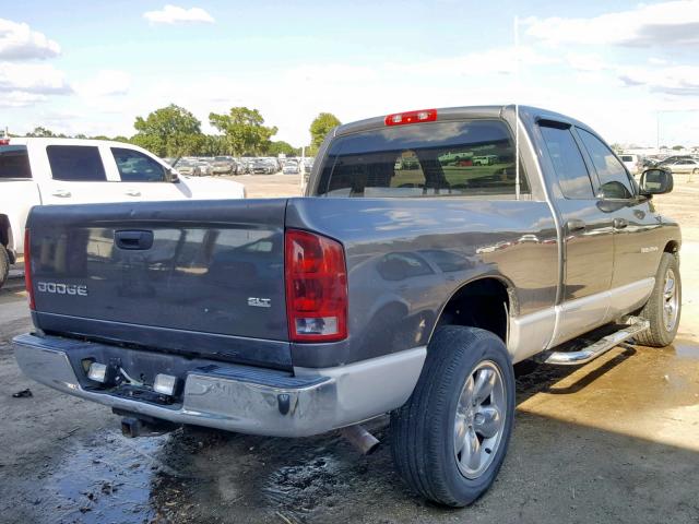 1D7HA18NX3S240385 - 2003 DODGE RAM 1500 S GRAY photo 4