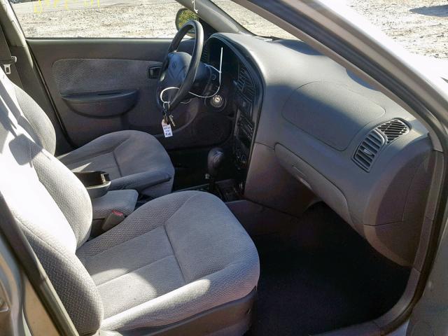 KNAFB121835261722 - 2003 KIA SPECTRA BA GRAY photo 5