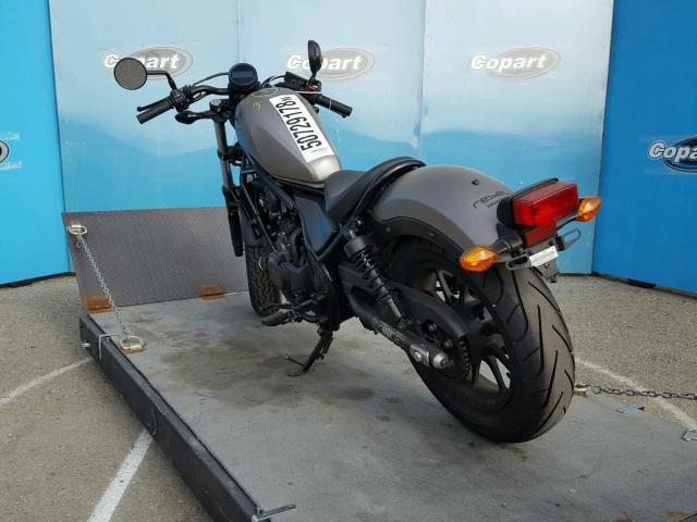 MLHPC5613J5100078 - 2018 HONDA CMX500 BLACK photo 3