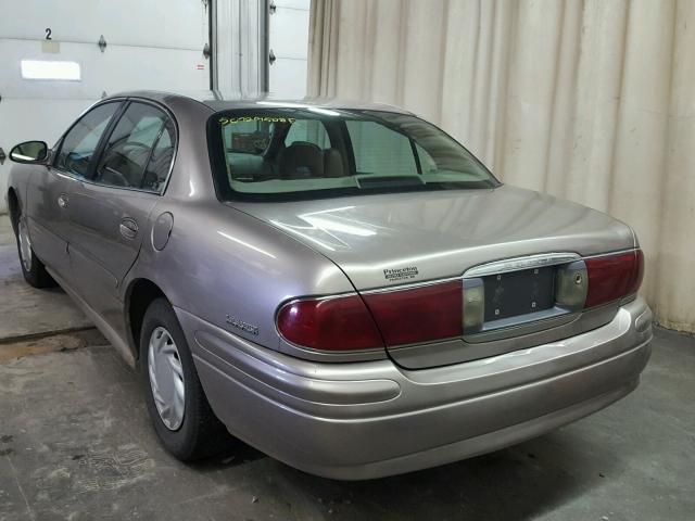 1G4HP54K424107714 - 2002 BUICK LESABRE CU TAN photo 3