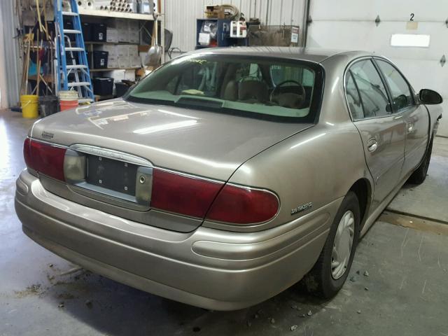 1G4HP54K424107714 - 2002 BUICK LESABRE CU TAN photo 4