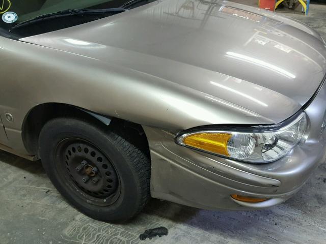 1G4HP54K424107714 - 2002 BUICK LESABRE CU TAN photo 9