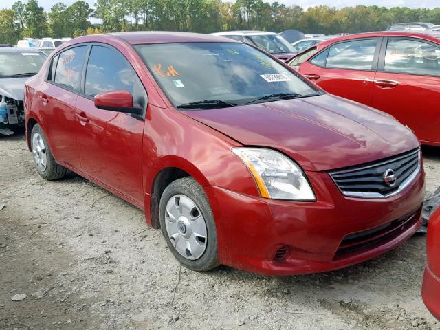 3N1AB6APXAL654122 - 2010 NISSAN SENTRA 2.0 RED photo 1