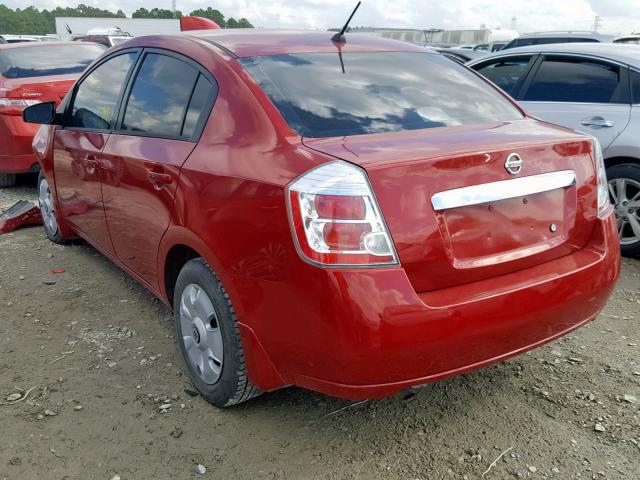 3N1AB6APXAL654122 - 2010 NISSAN SENTRA 2.0 RED photo 3