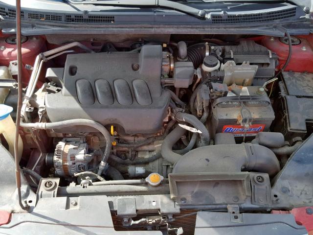 3N1AB6APXAL654122 - 2010 NISSAN SENTRA 2.0 RED photo 7