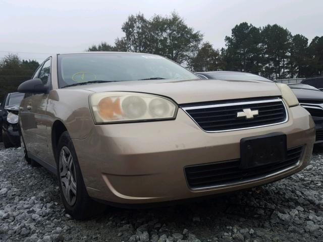 1G1ZS51F96F162211 - 2006 CHEVROLET MALIBU LS ოქროსფერი ფოტო 1