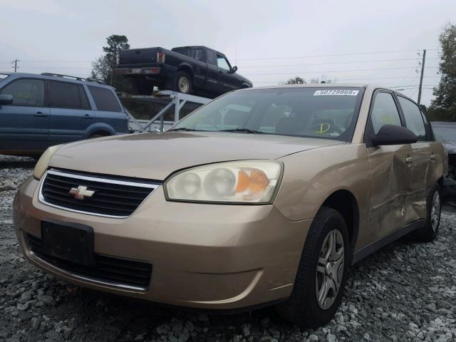 1G1ZS51F96F162211 - 2006 CHEVROLET MALIBU LS ოქროსფერი ფოტო 2