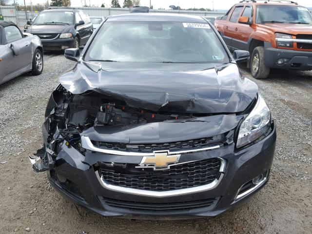 1G11E5SLXEF151385 - 2014 CHEVROLET MALIBU 2LT BLACK photo 7