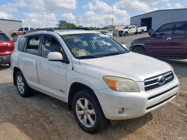 JTMZD31V175063452 - 2007 TOYOTA RAV4 LIMIT WHITE photo 1