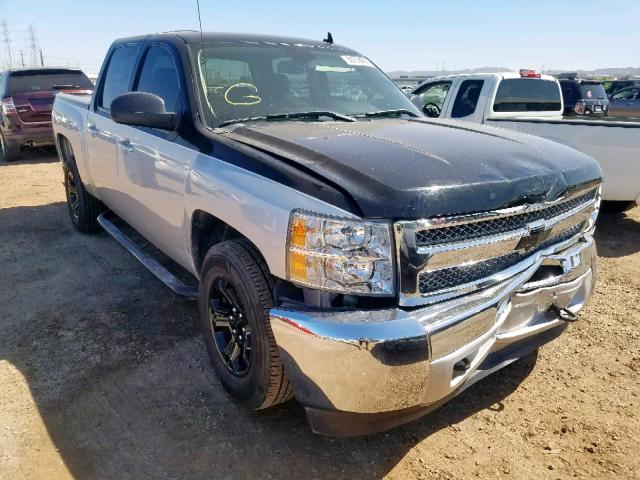 3GCPCSE0XDG312287 - 2013 CHEVROLET SILVERADO TWO TONE photo 1