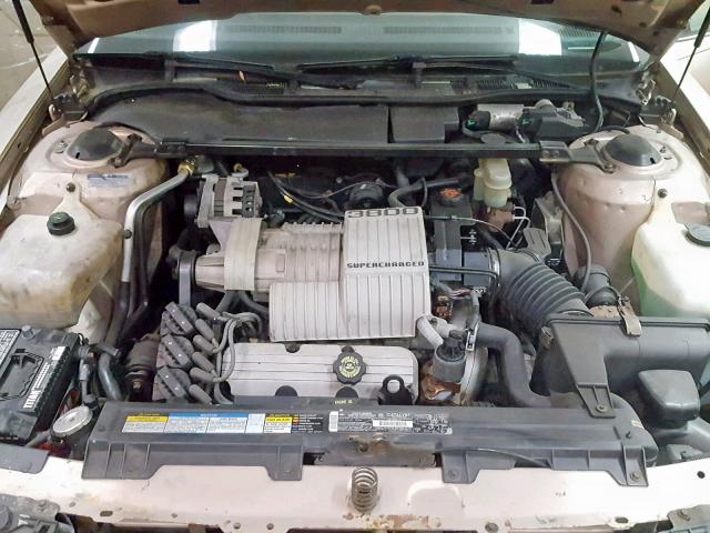 1G4CU5213RH600008 - 1994 BUICK PARK AVENU TAN photo 7