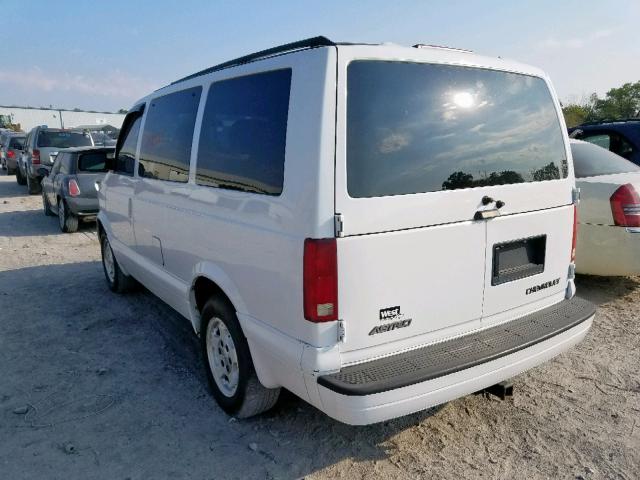 1GNDM19X65B113899 - 2005 CHEVROLET ASTRO WHITE photo 3