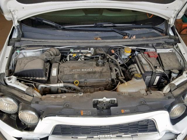 1G1JA6SH4F4119753 - 2015 CHEVROLET SONIC LS WHITE photo 7