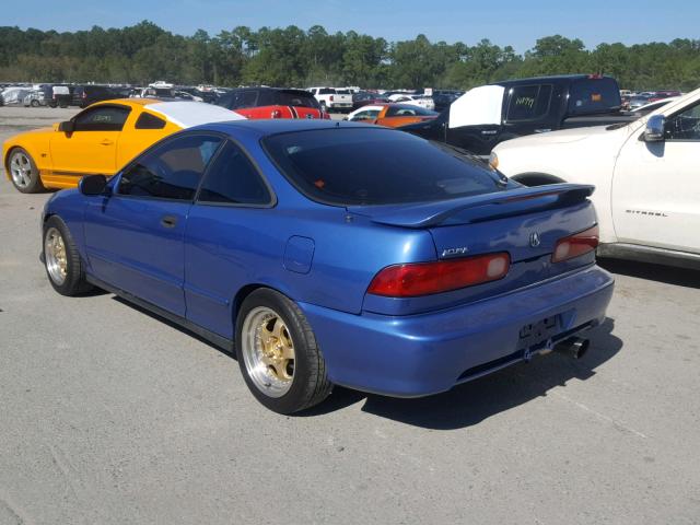 JH4DC4351YS002278 - 2000 ACURA INTEGRA LS BLUE photo 3