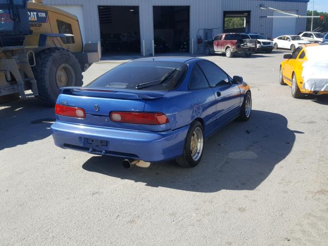 JH4DC4351YS002278 - 2000 ACURA INTEGRA LS BLUE photo 4