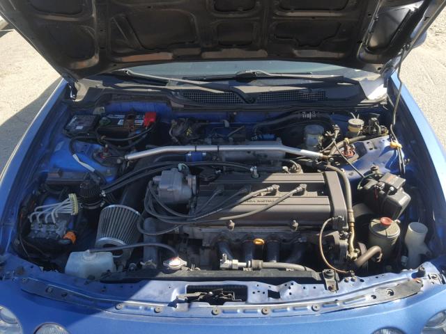 JH4DC4351YS002278 - 2000 ACURA INTEGRA LS BLUE photo 7