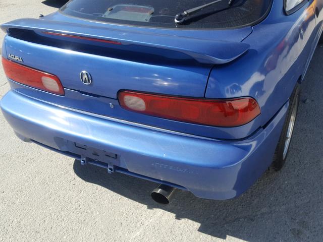 JH4DC4351YS002278 - 2000 ACURA INTEGRA LS BLUE photo 9