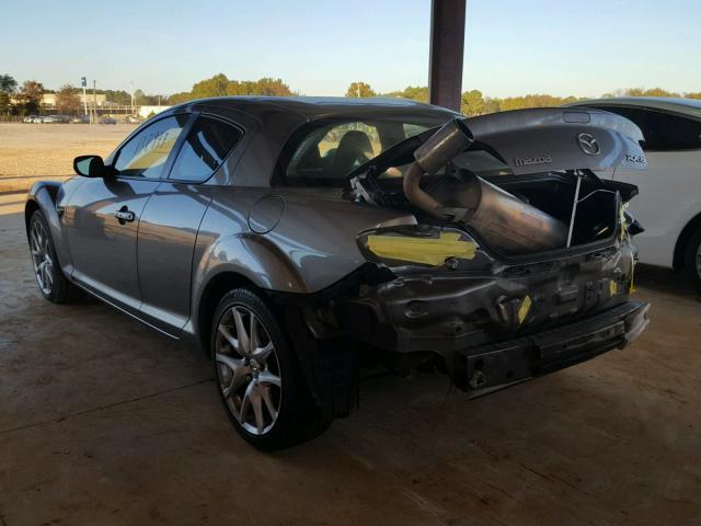 JM1FE17P490400306 - 2009 MAZDA RX8 GRAY photo 3