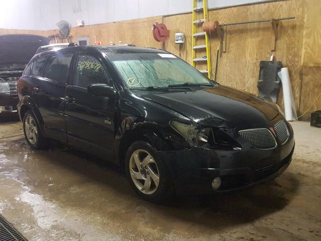 5Y2SL63835Z412341 - 2005 PONTIAC VIBE BLACK photo 1